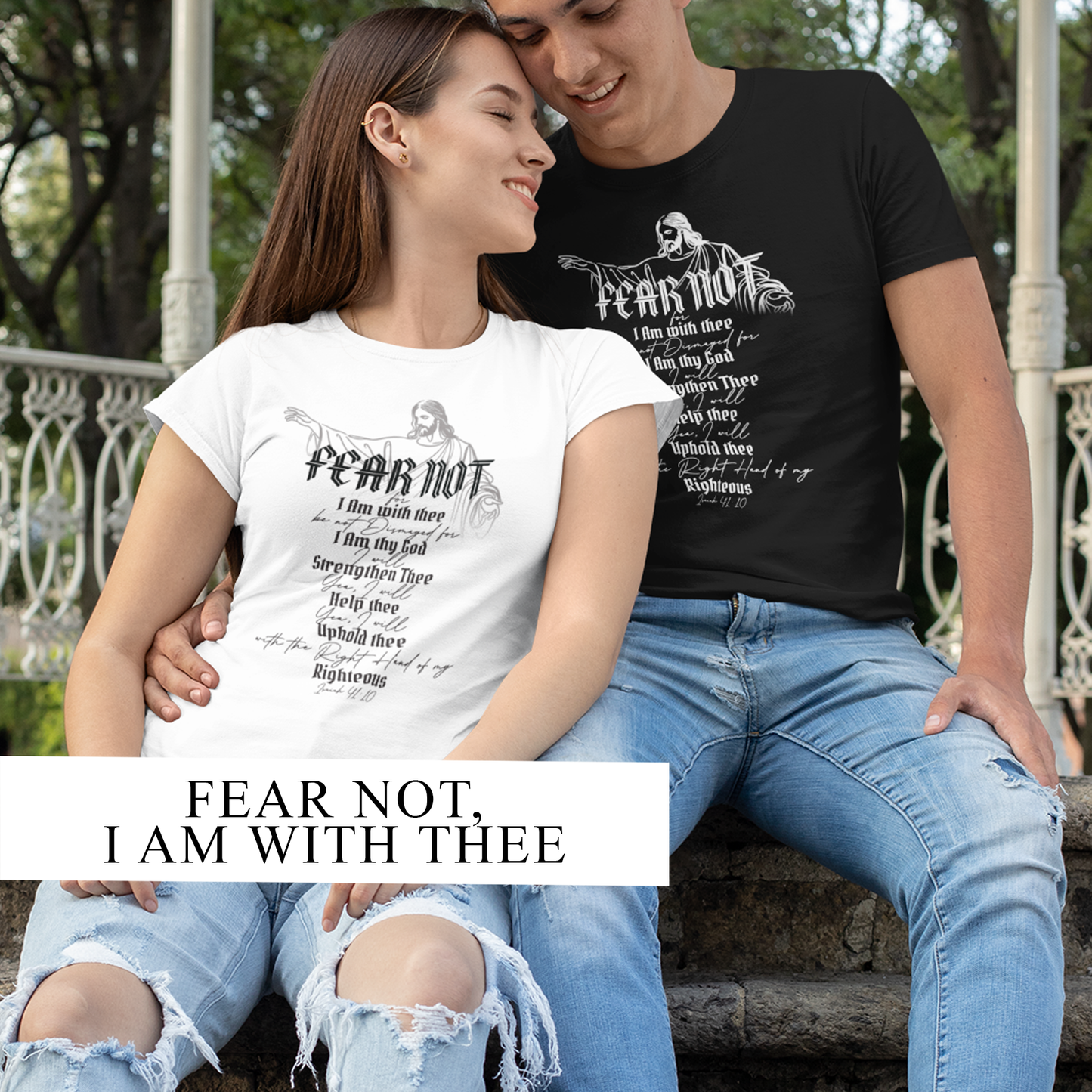 FEAR NOT, For God Is With You Triblend T-Shirt