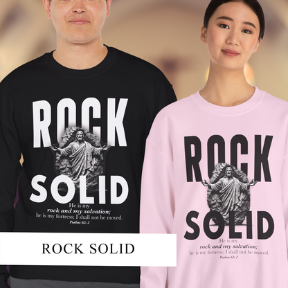 ROCK SOLID -  Crewneck Sweatshirt