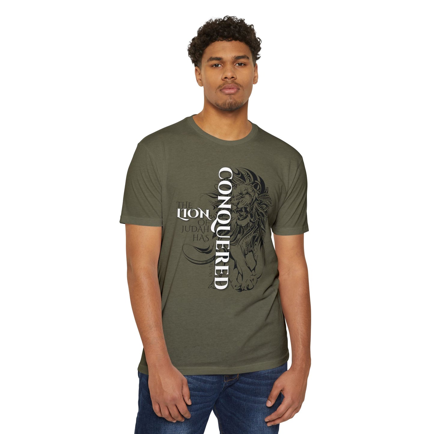 LION OF JUDAH HAS CONQUERED Unisex T-shirt