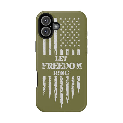 LET FREEDOM RING - Magnetic Tough iPhone Cases