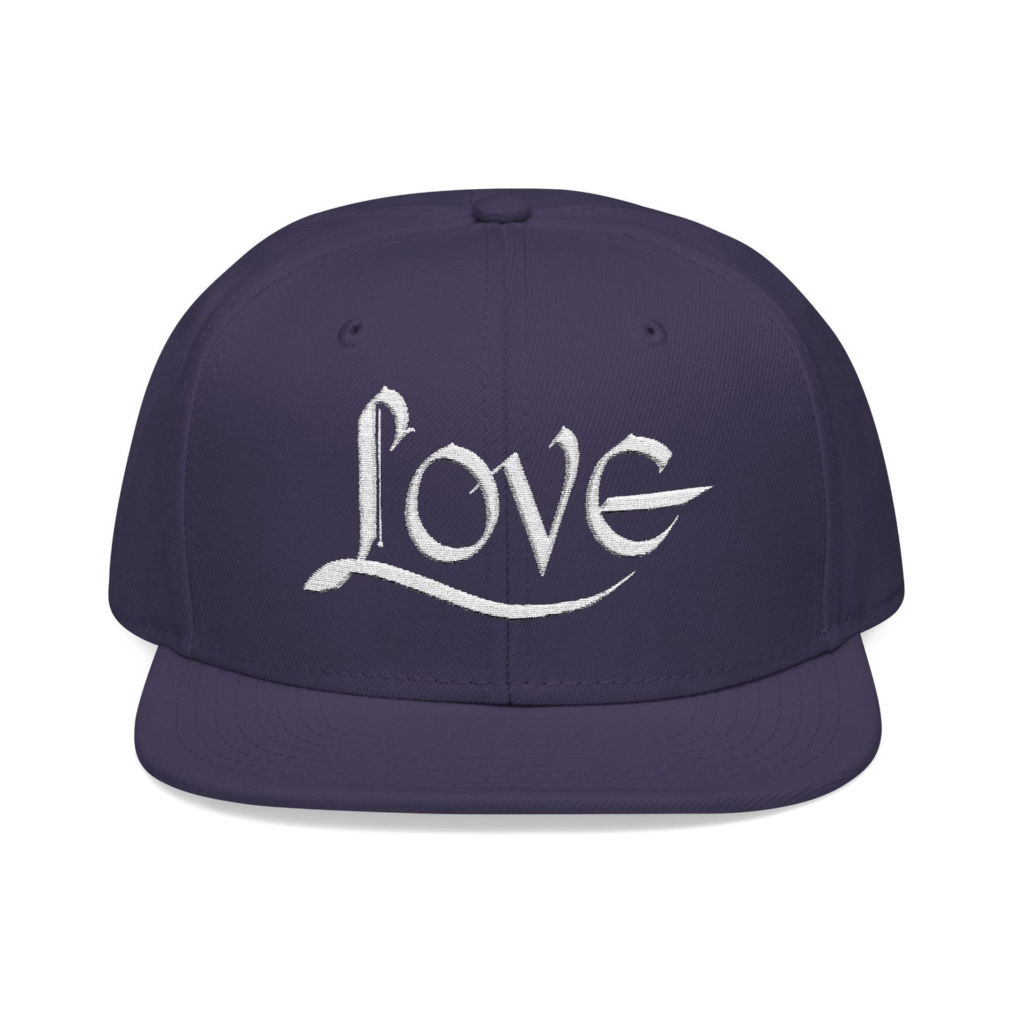 LOVE Embroidered Snapback Hat