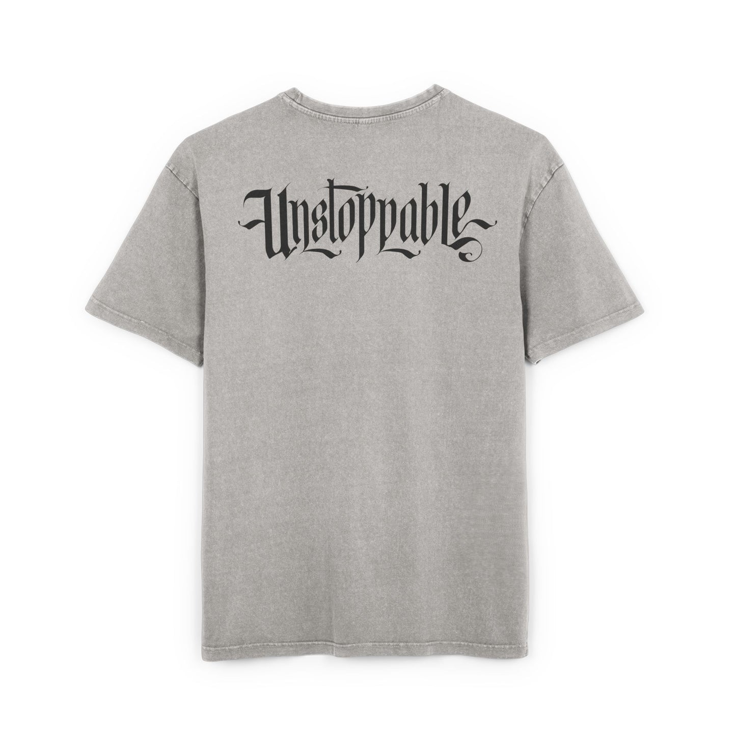 UNSTOPPABLE Men's Acid Washed Heavy Oversize Tee