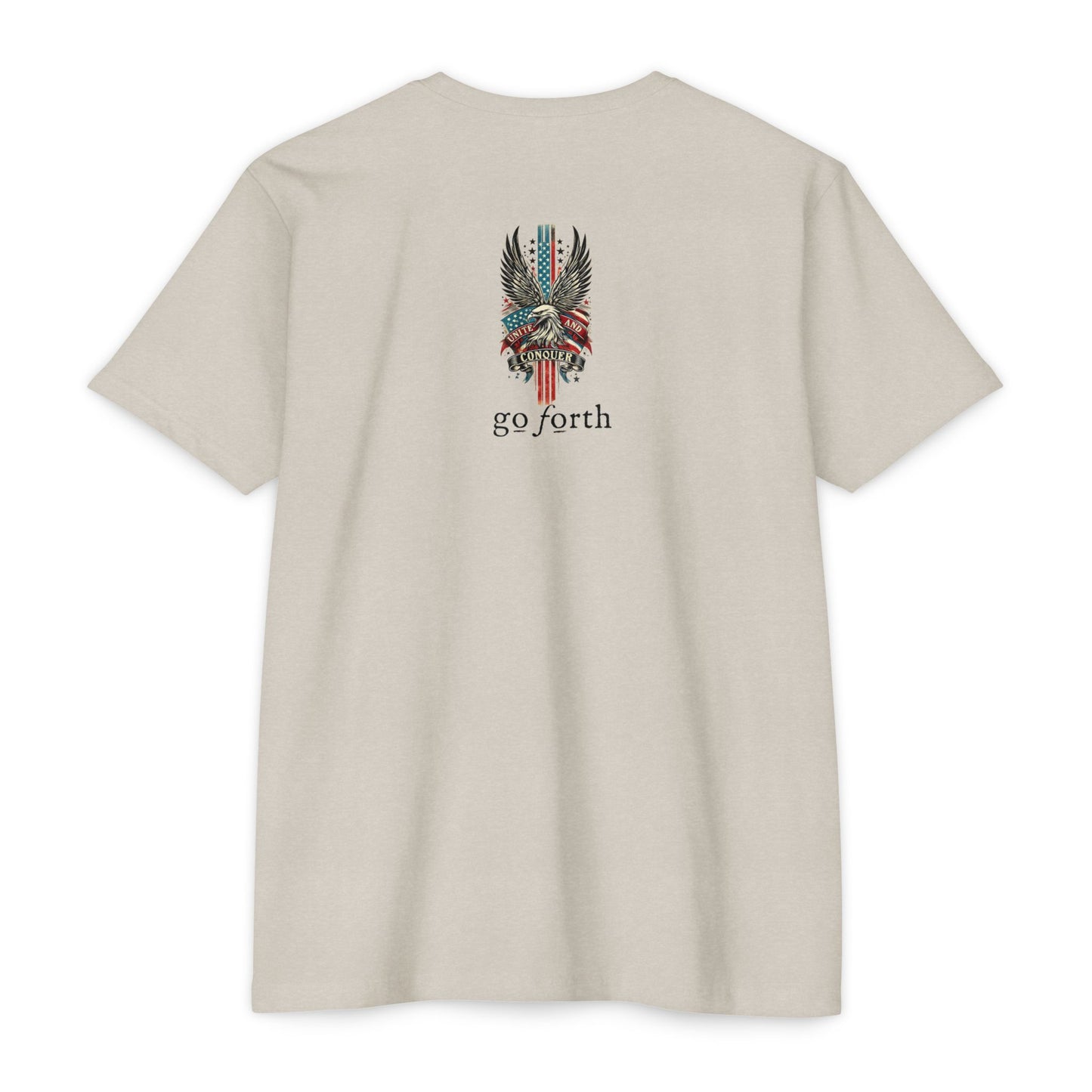 UNITE AND CONQUER  Unisex CVC Jersey T-shirt