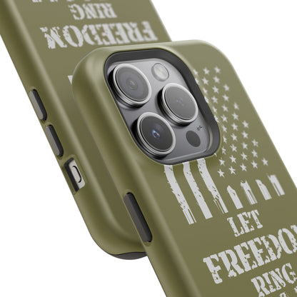 LET FREEDOM RING - Magnetic Tough iPhone Cases