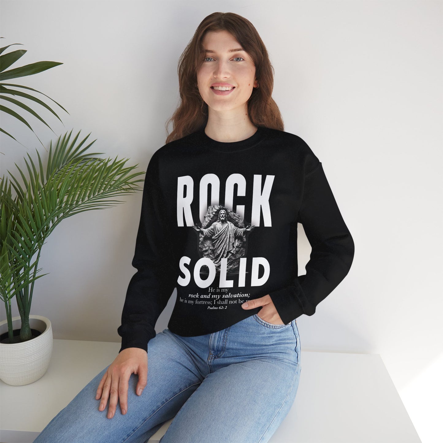 ROCK SOLID -  Crewneck Sweatshirt