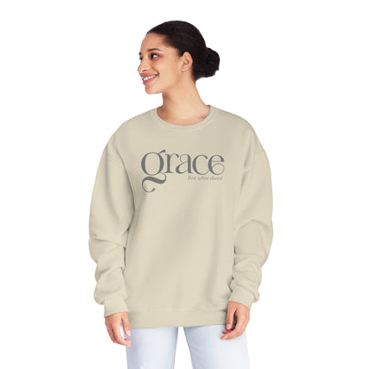 GRACE - BEST WHEN SHARED  Unisex NuBlend® Crewneck Sweatshirt