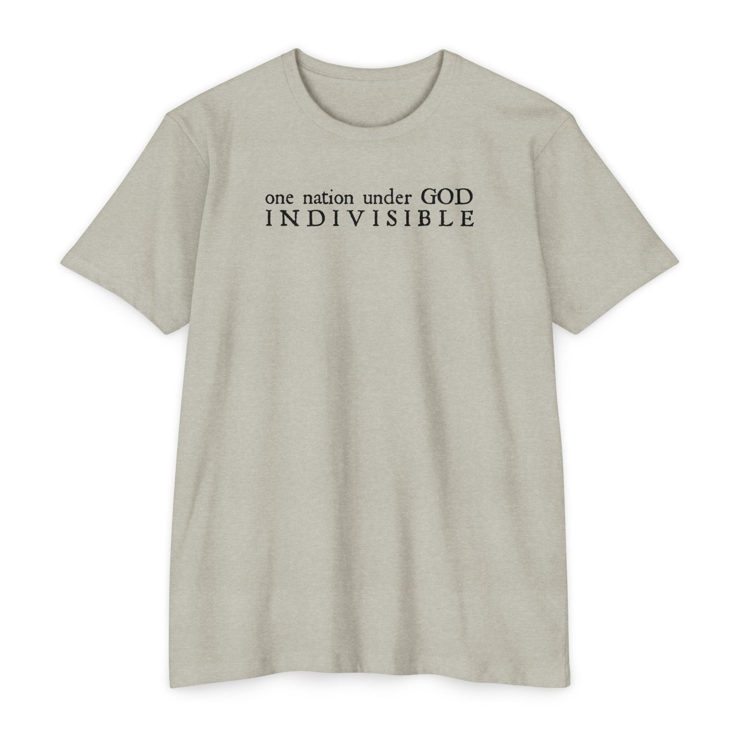 ONE NATION UNDER GOD - INDIVISIBLE Men's T-shirt