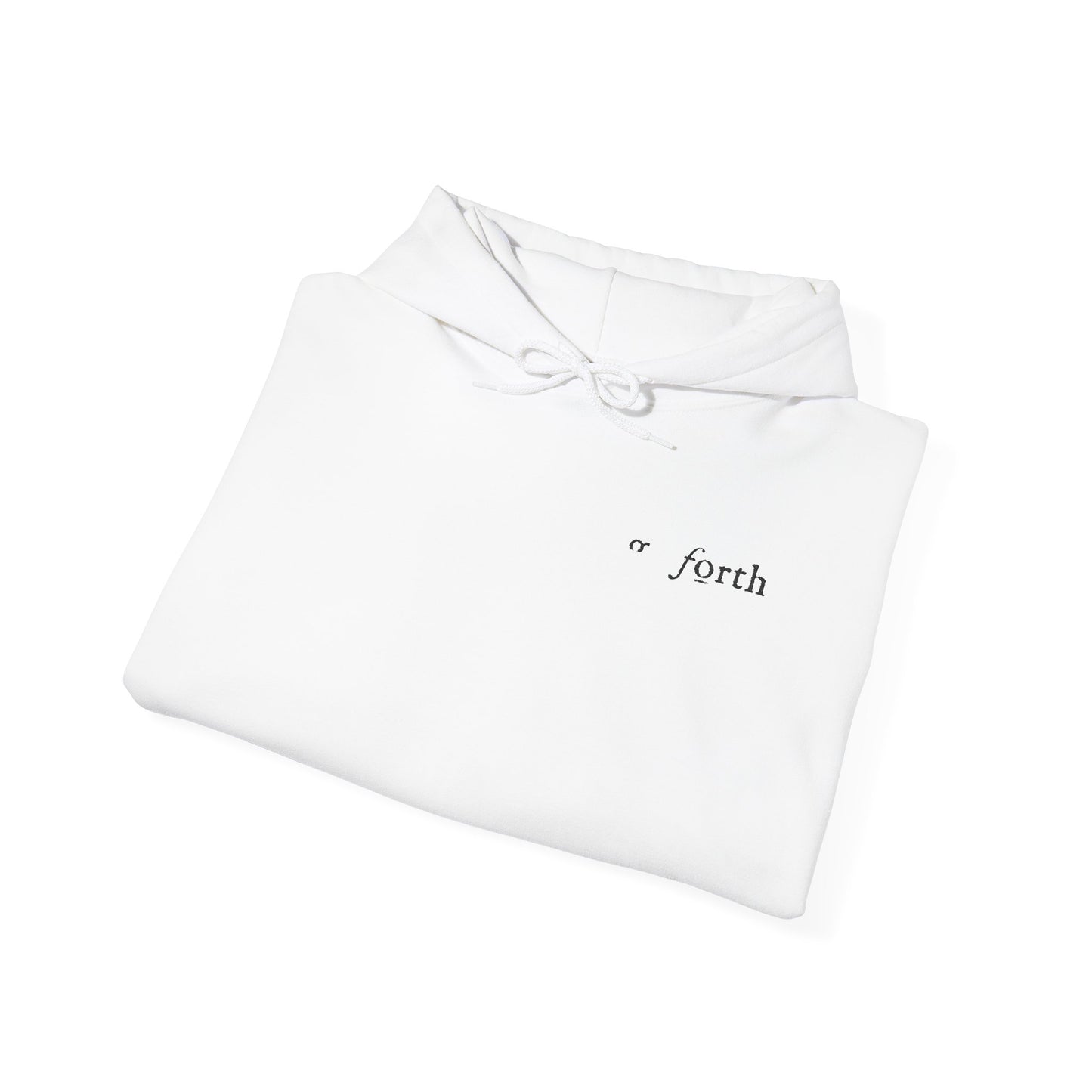 GO FORTH EMBROIDERED LIGHT Unisex Heavy Blend™ Hooded Sweatshirt
