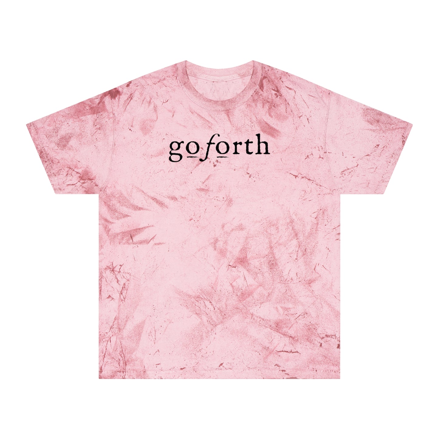 GO FORTH Women's Color Blast Tshirt