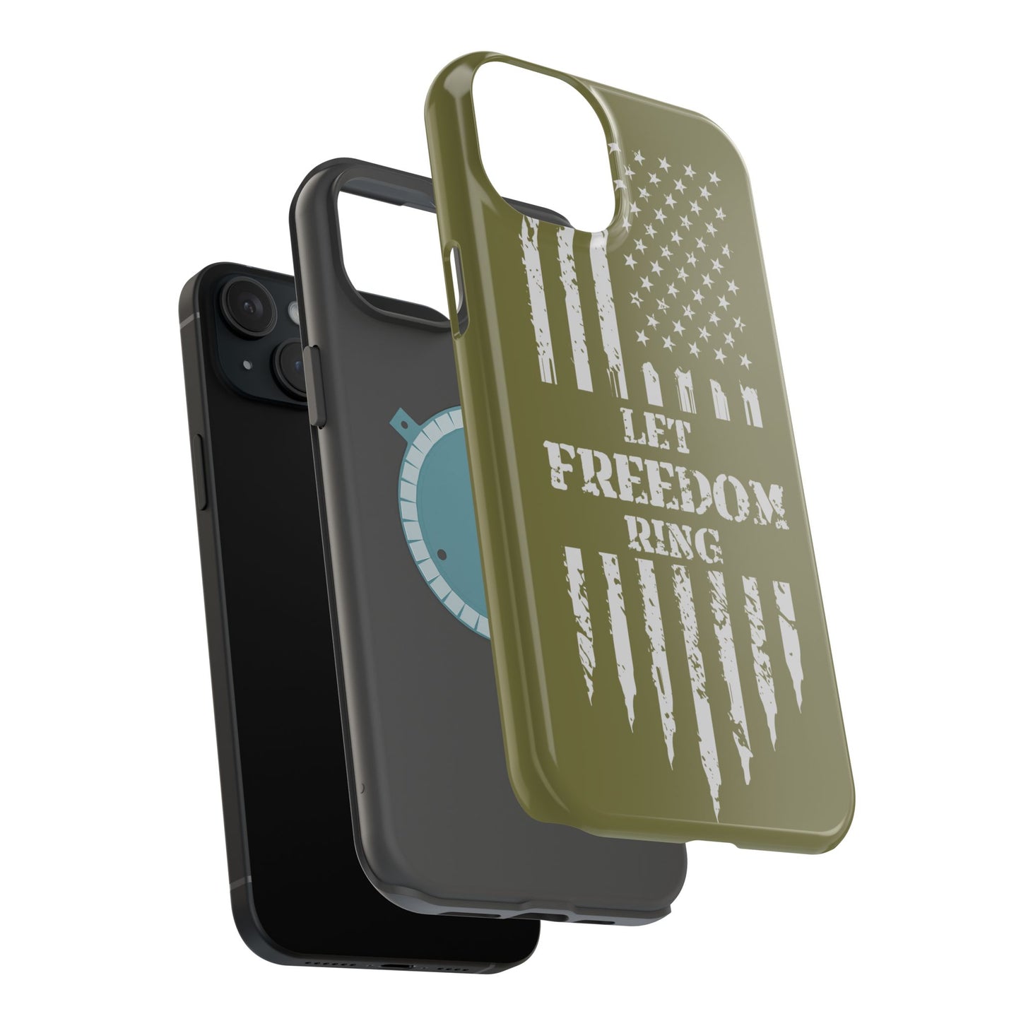 LET FREEDOM RING - Magnetic Tough iPhone Cases