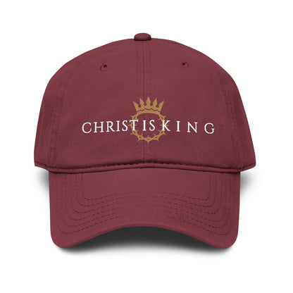 CHRIST IS KING Embroidered Cap