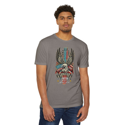 UNITE AND CONQUER  Unisex CVC Jersey T-shirt
