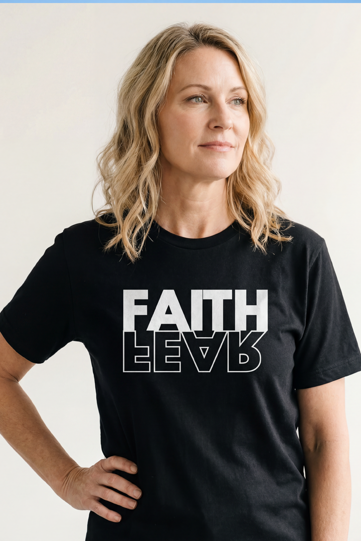FAITH OVER FEAR Unisex T-shirt