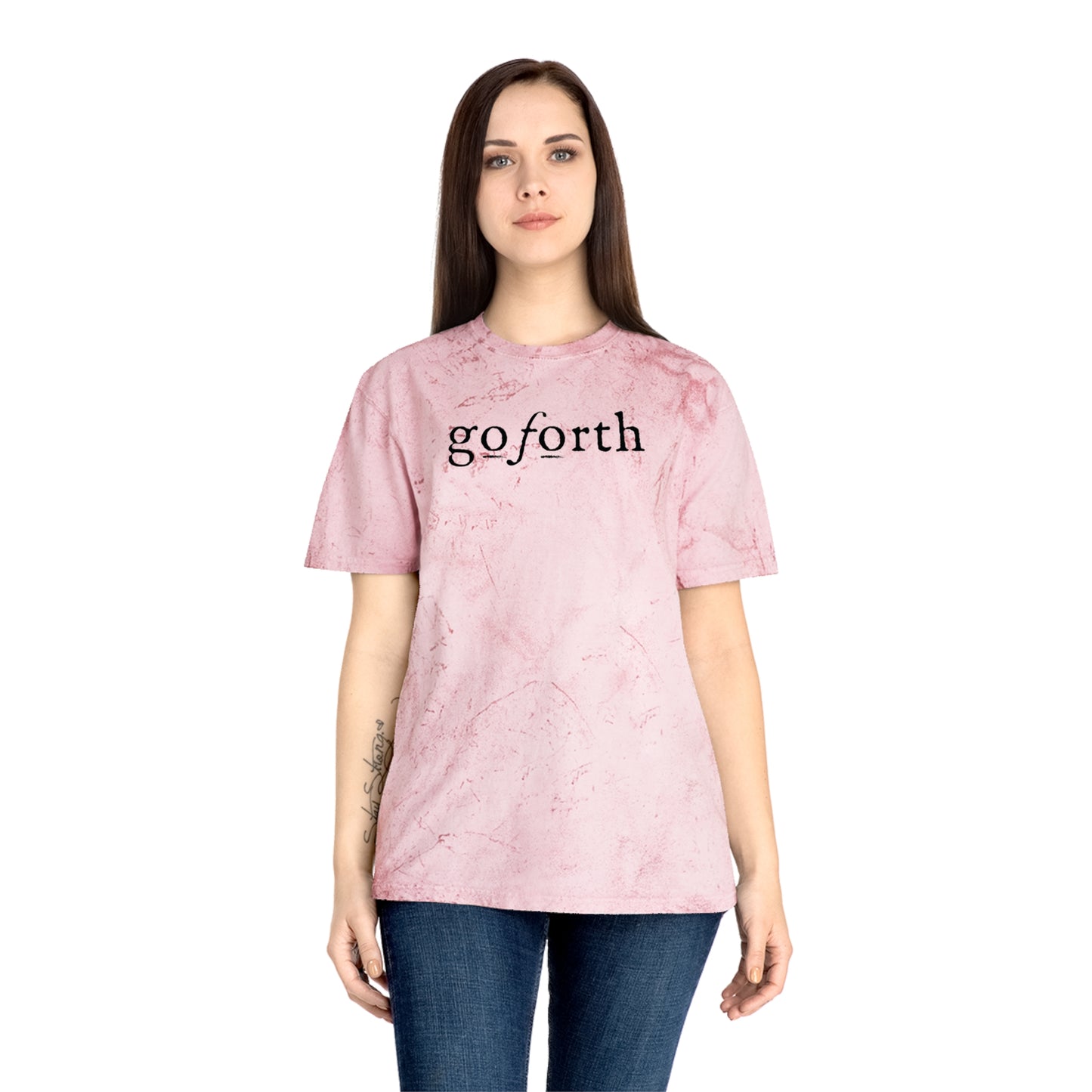 GO FORTH Women's Color Blast Tshirt