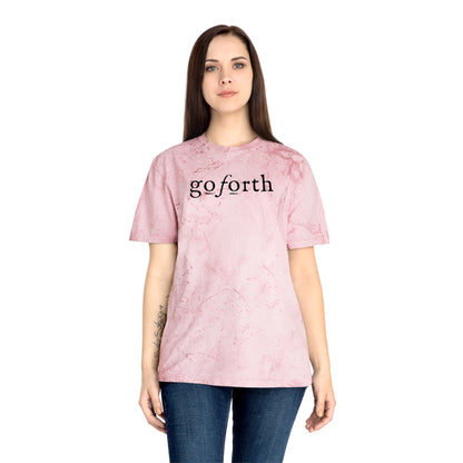 GO FORTH Women's Color Blast Tshirt