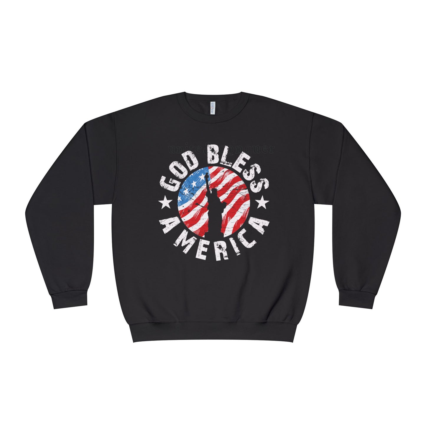 GOD BLESS AMERICA Crewneck Sweatshirt