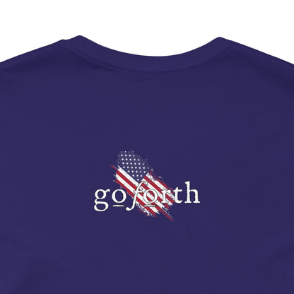 Patriotic Cross Unisex Tee Shirt