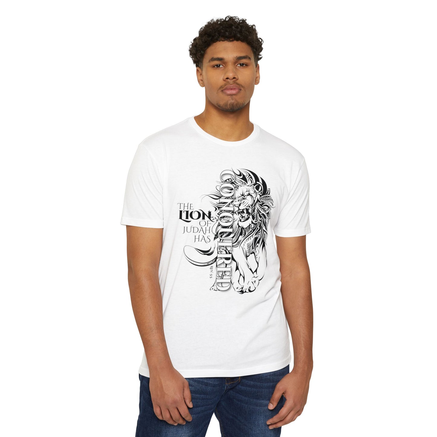 LION OF JUDAH HAS CONQUERED Unisex T-shirt