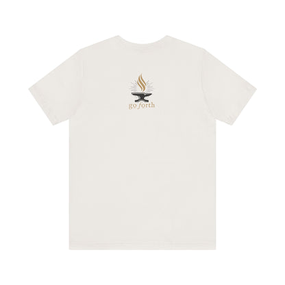 FORGED IN HIS STRENGTH Isaiah 54:17 T-shirt