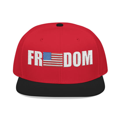 FREEDOM Embroidered Snapback hat