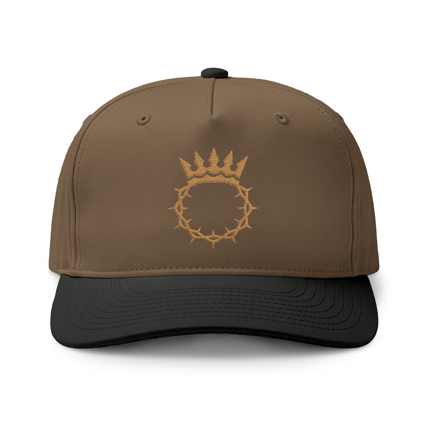 Embroidered Crown of Thorns Two-Tone Cap
