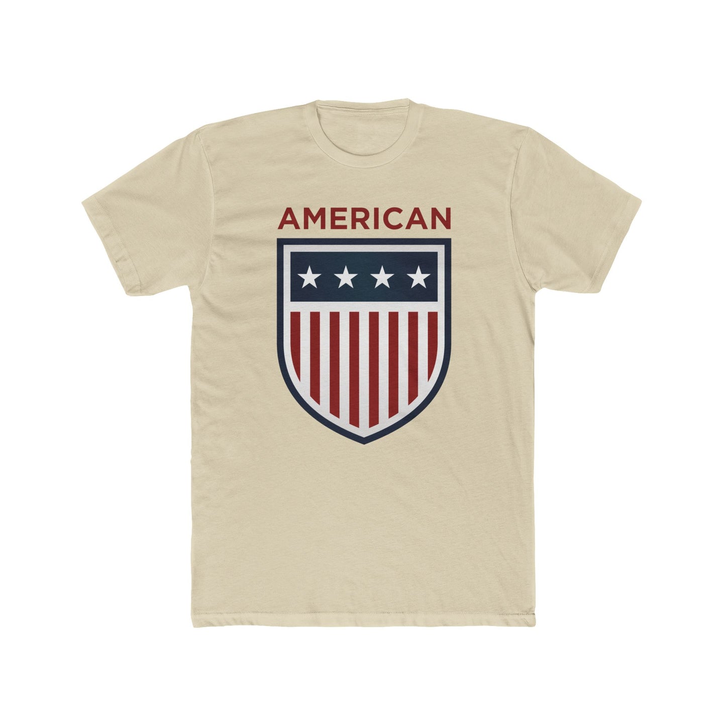 AMERICAN Unisex Cotton Crew Tee