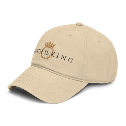 Christ Is King Embroidered Baseball Cap — 'Go Forth' Hat