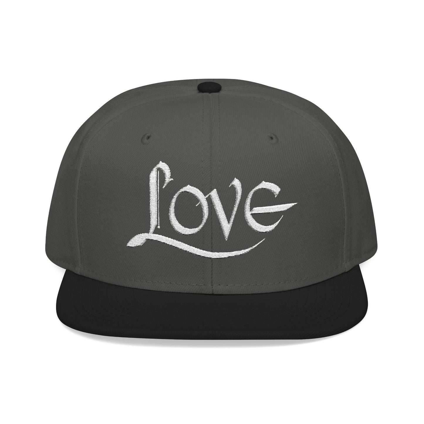 LOVE Embroidered Snapback Hat
