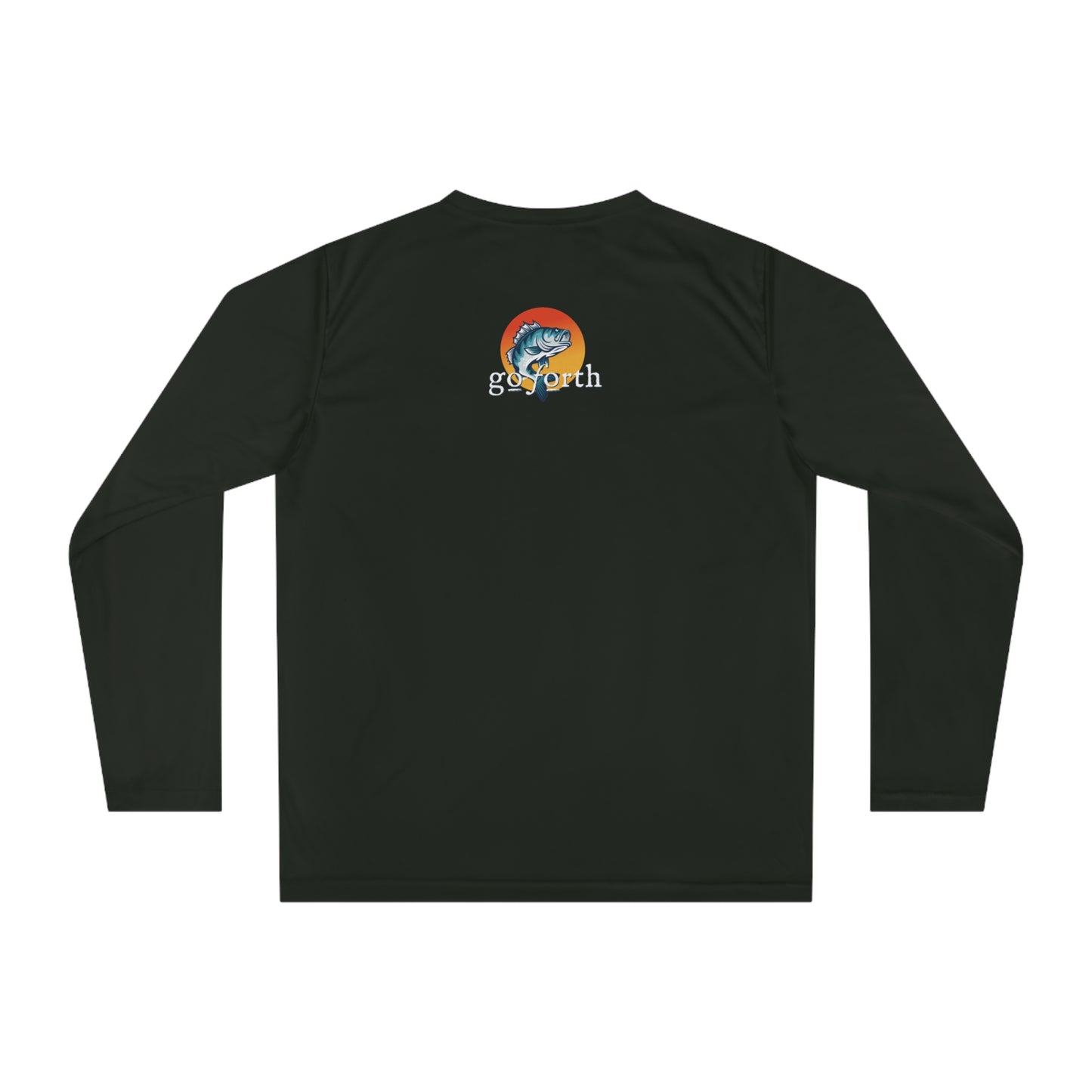 FISHER OF MEN Long Sleeve Shirt, Fishing Gift, Outdoor Apparel, Unisex Performance Tee, Angler Shirt, Gift for Dad, Fishing Enthusiast