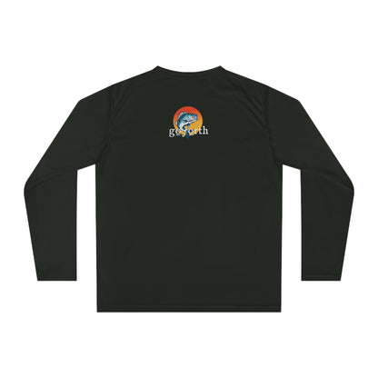 FISHER OF MEN Long Sleeve Shirt, Fishing Gift, Outdoor Apparel, Unisex Performance Tee, Angler Shirt, Gift for Dad, Fishing Enthusiast