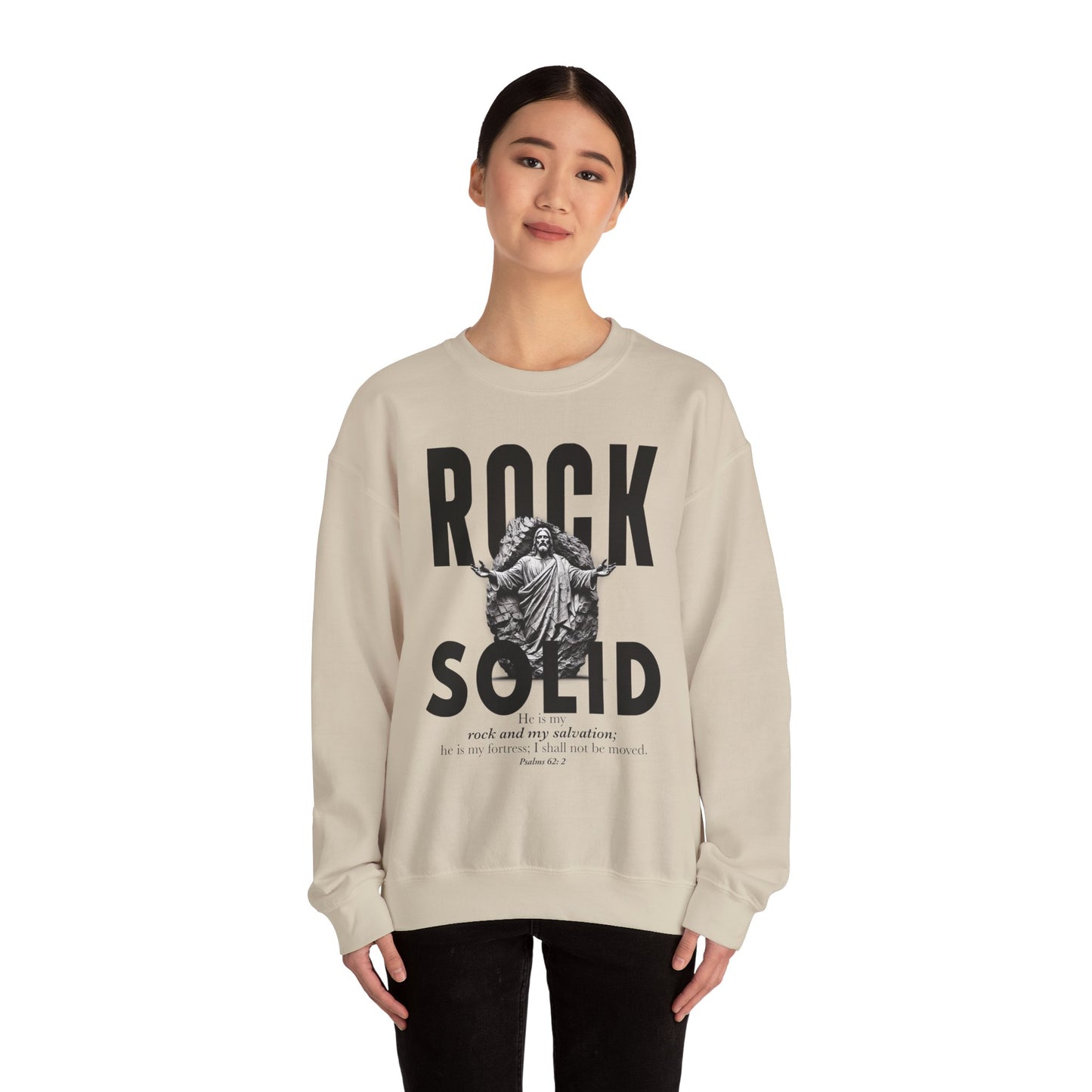 ROCK SOLID -  Crewneck Sweatshirt