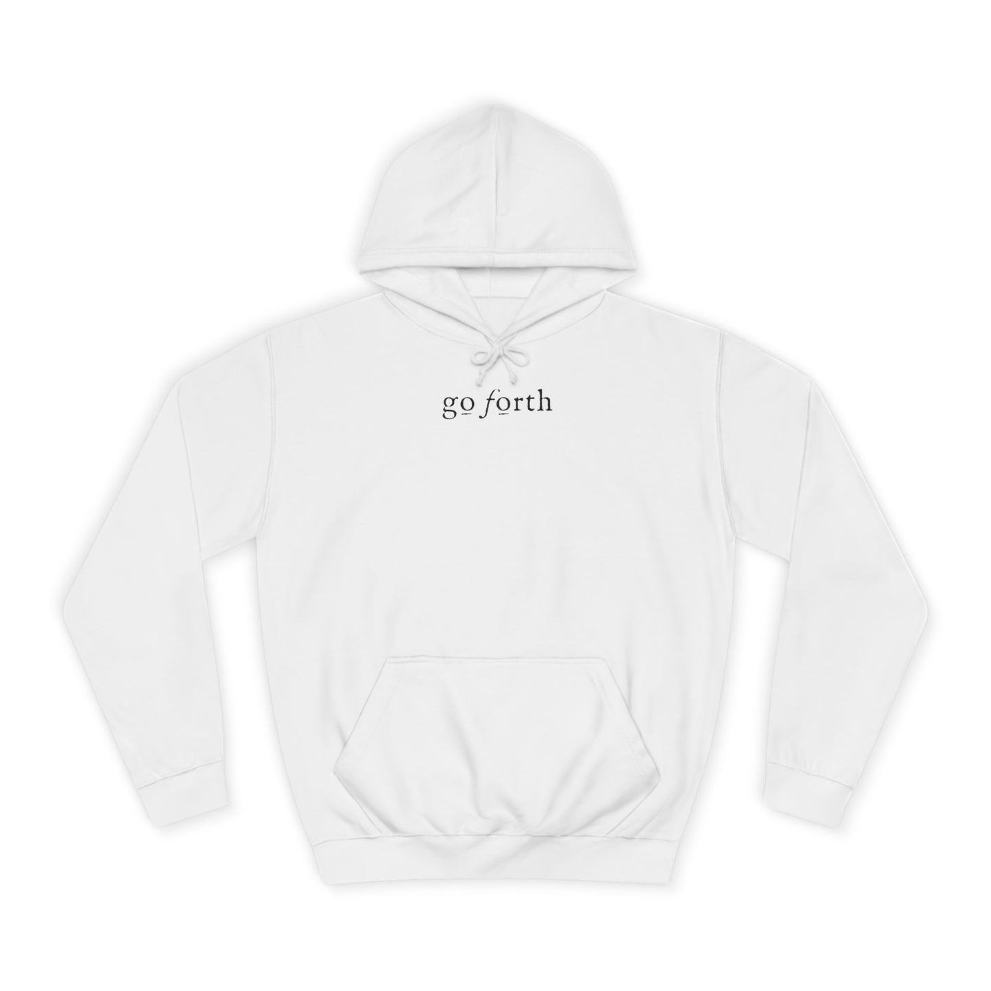 LIVE BY FAITH NOT BY FEAR - Faith-Inspired Hoodie