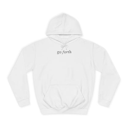 LIVE BY FAITH NOT BY FEAR - Faith-Inspired Hoodie