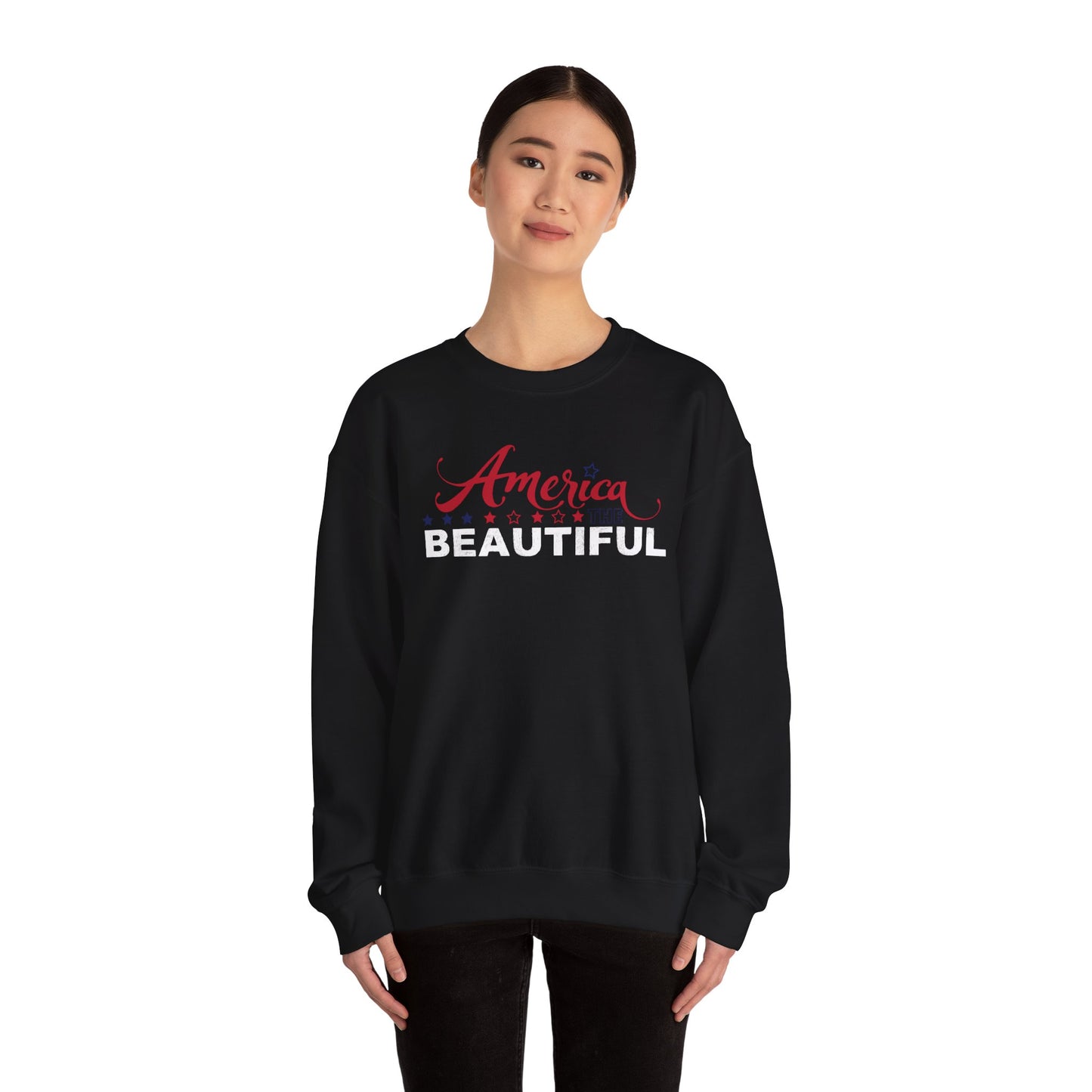 AMERICA THE BEAUTIFUL Unisex Heavy Blend™ Crewneck Sweatshirt