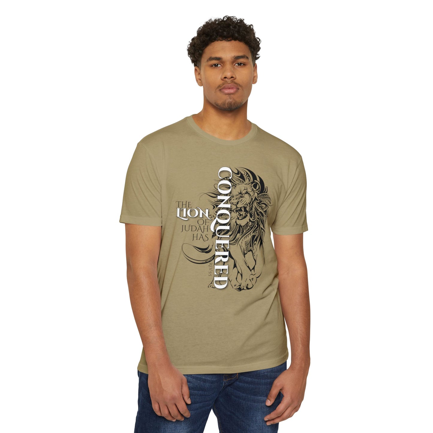 LION OF JUDAH HAS CONQUERED Unisex T-shirt
