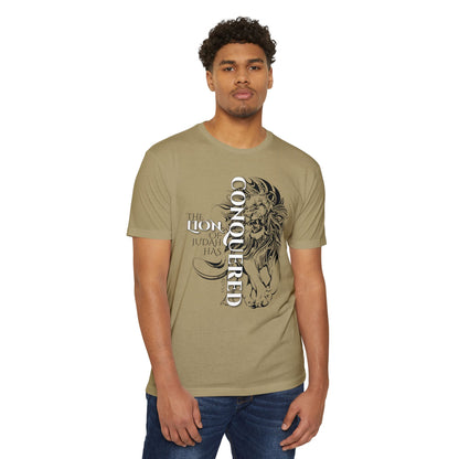 LION OF JUDAH HAS CONQUERED Unisex T-shirt