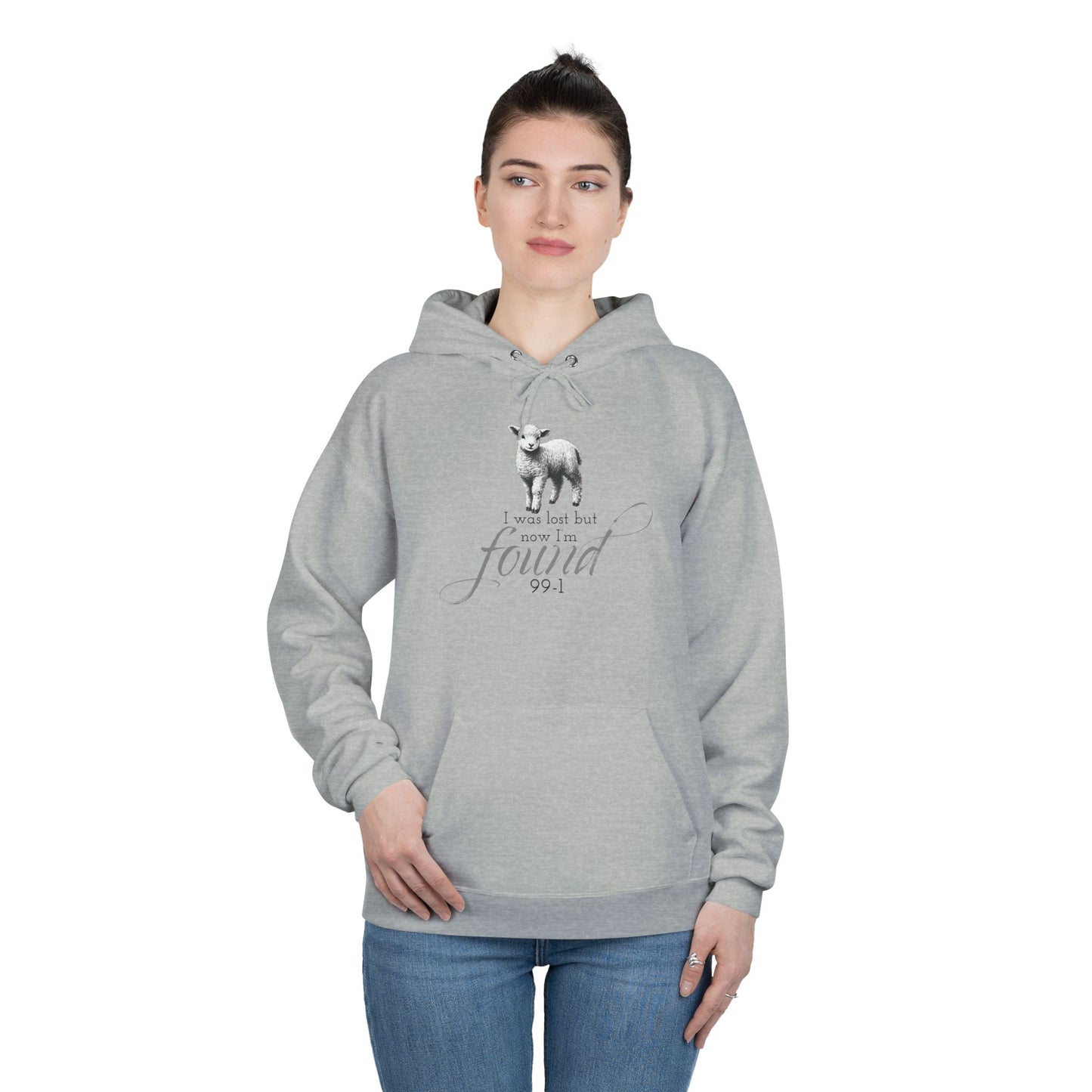 I WAS LOST BUT NOW I'M FOUND 99-1 Unisex Hoodie Sweatshirt