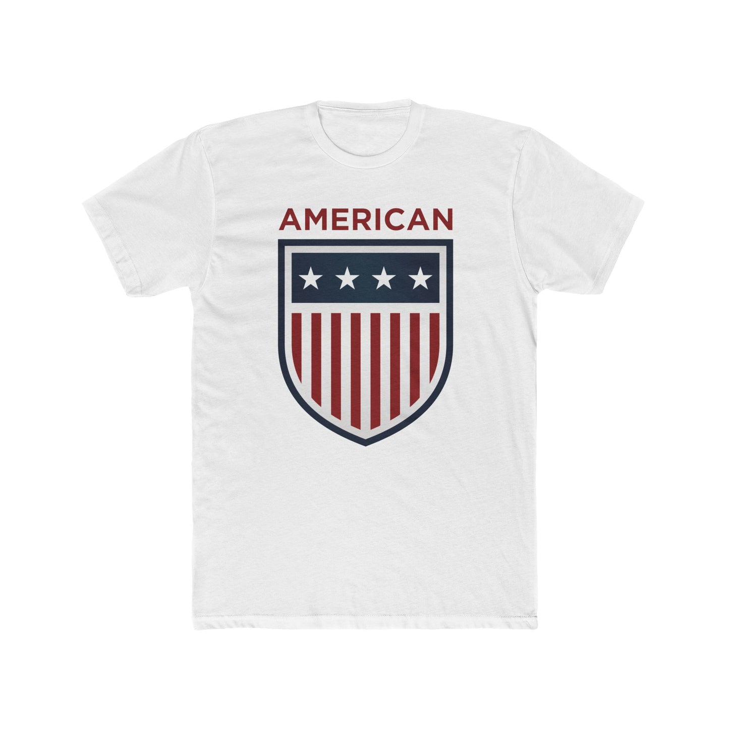 AMERICAN Unisex Cotton Crew Tee