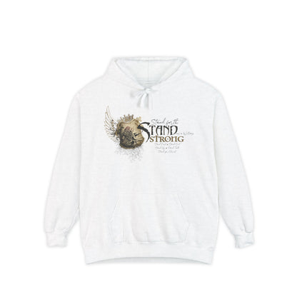 STAND STRONG Unisex Garment-Dyed Hoodie