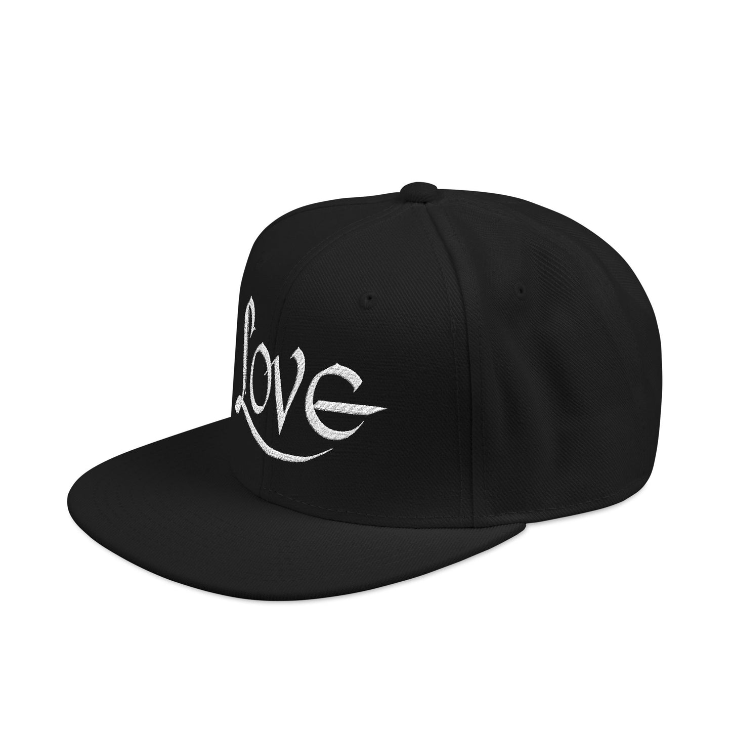LOVE Embroidered Snapback Hat