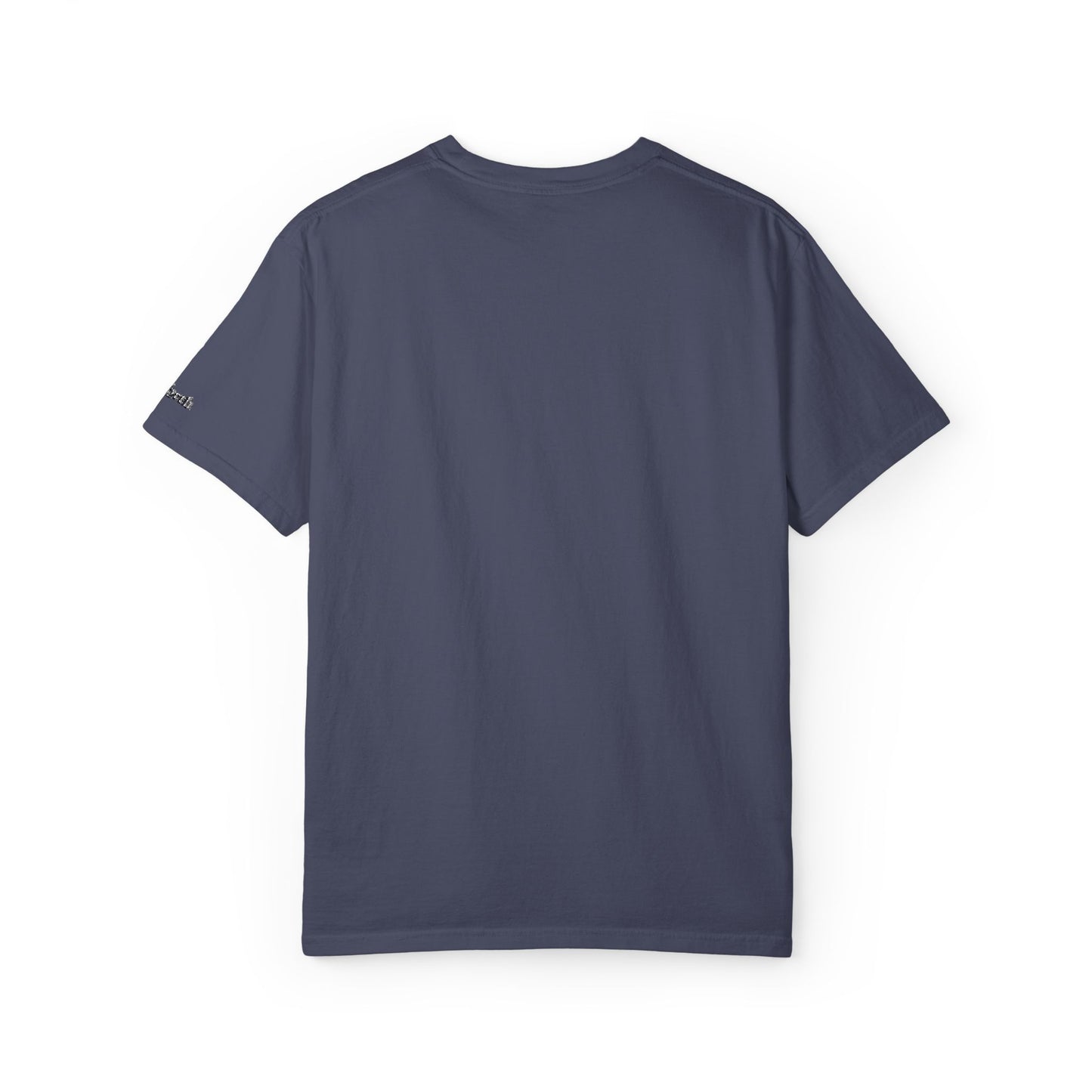FAITH OVER FEAR - EMBROIDERED drk  Inspirational Garment-Dyed T-Shirt