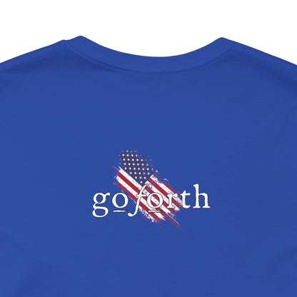 Patriotic Cross Unisex Tee Shirt