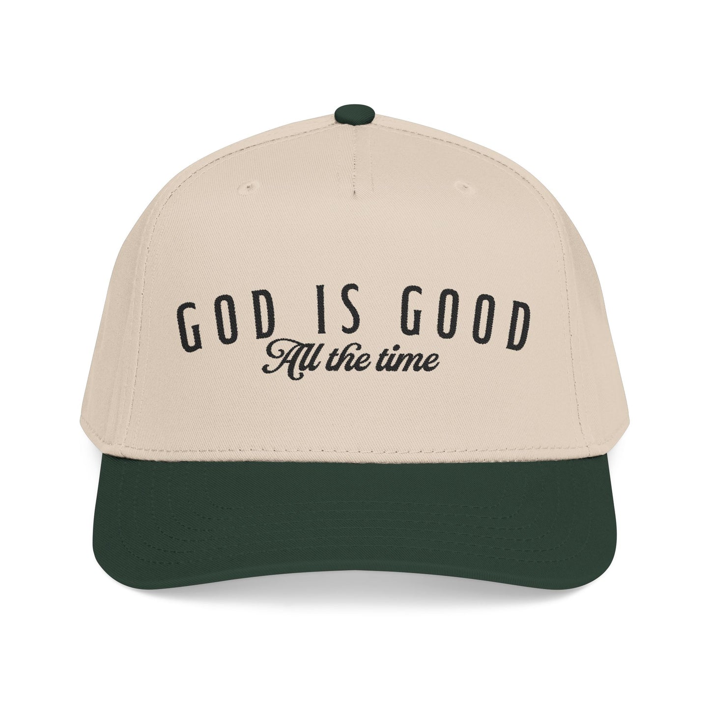 God Is Good Embroidered Baseball Cap