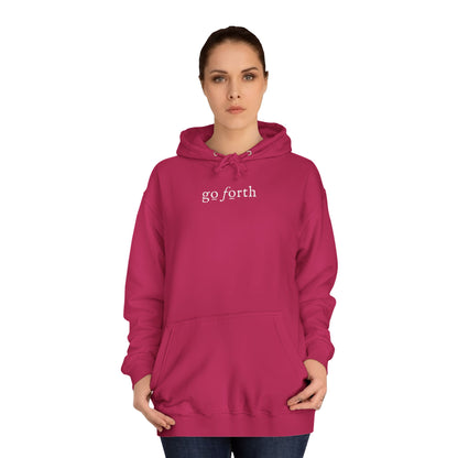 LIVE BY FAITH NOT BY FEAR - Faith-Inspired Hoodie