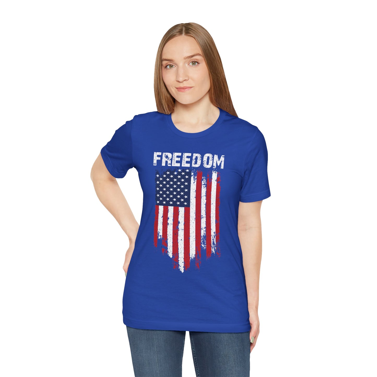 FREEDOM FLAG The Life Unisex Tee Shirt