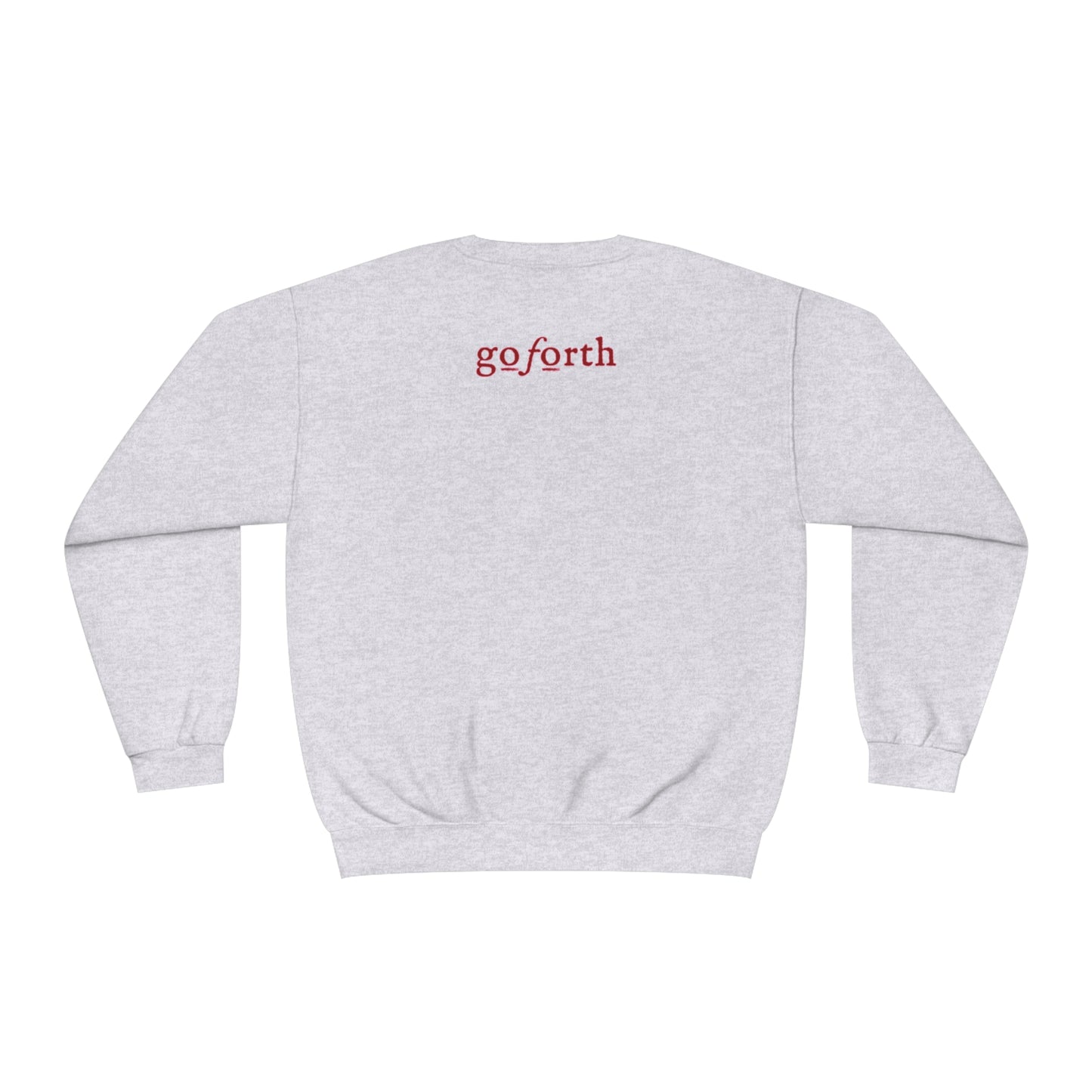 LOVE SWEATSHIRT RED/PINK Unisex NuBlend® Crewneck Sweatshirt