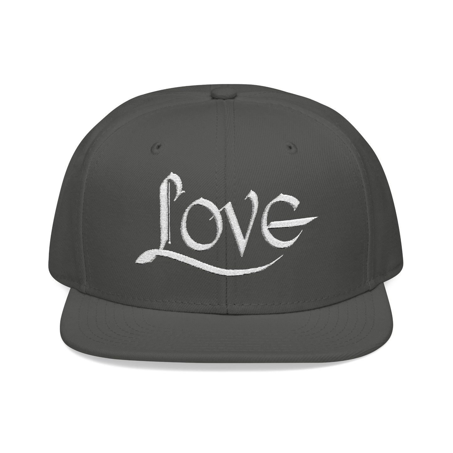 LOVE Embroidered Snapback Hat