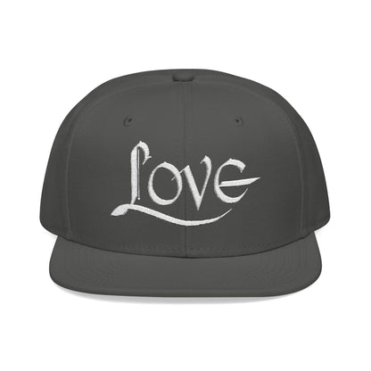 LOVE Embroidered Snapback Hat