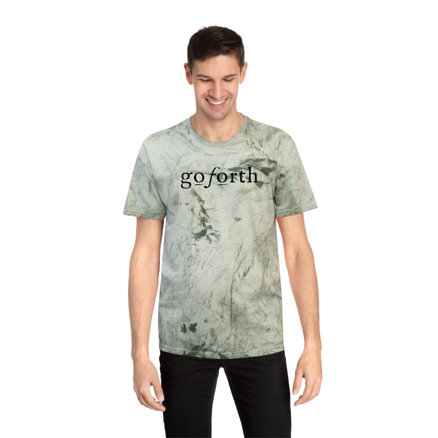 GO FORTH Men's Color Blast Tshirt