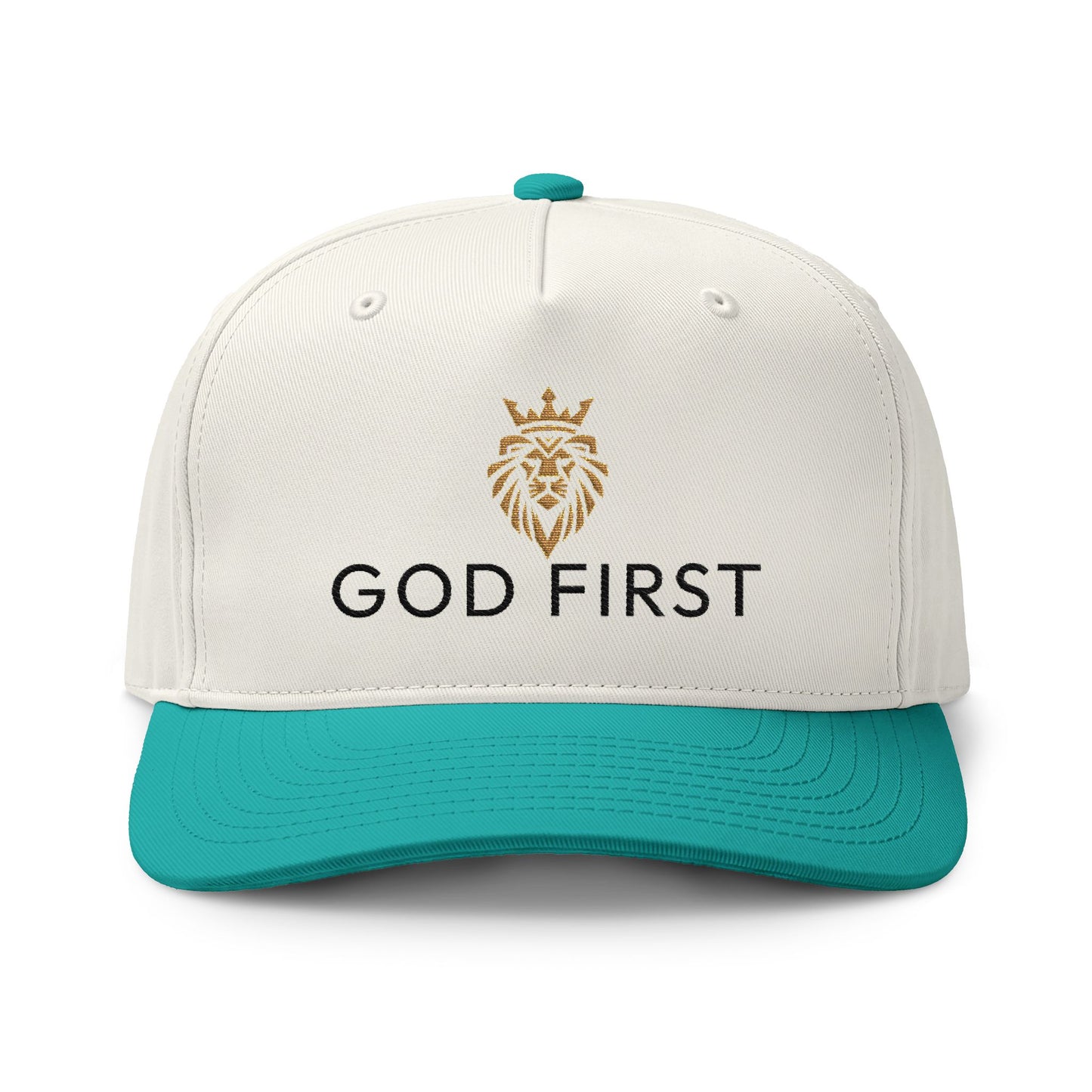 God First Two Tone - Embroidered Cap